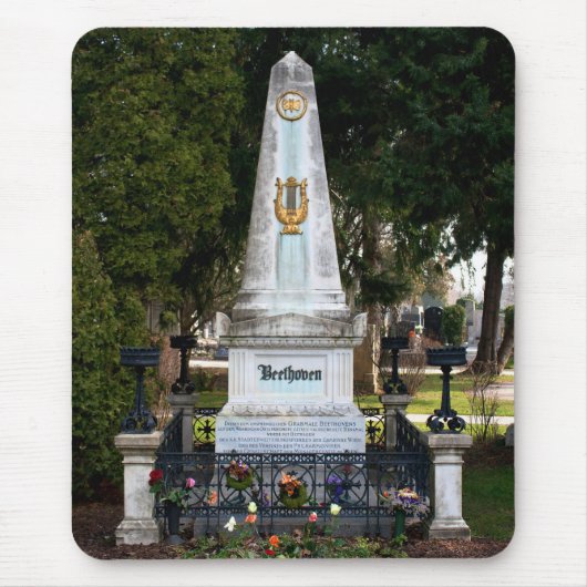 Ludwig Van Beethoven's grave Muismat (Voorkant)