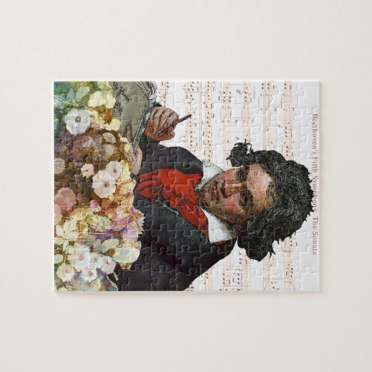 Ludwig von Beethoven Mashed Legpuzzel (Horizontaal)