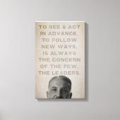 Ludwig von Mises Leaders Stretched Canvas Print (Voorkant)