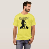 Ludwig von Mises - Menselijke actie T-shirt (Voorkant volledig)