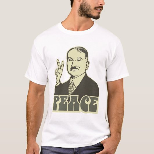 Ludwig von Mises Peace T-Shirt (Voorkant)