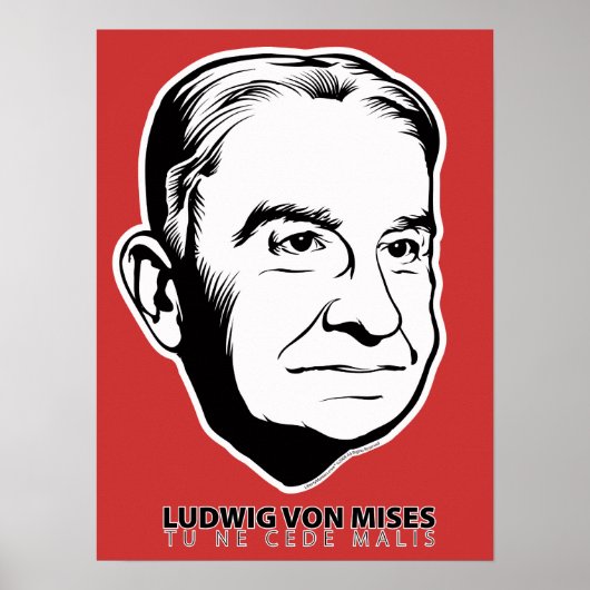 Ludwig von Mises Poster (Voorkant)