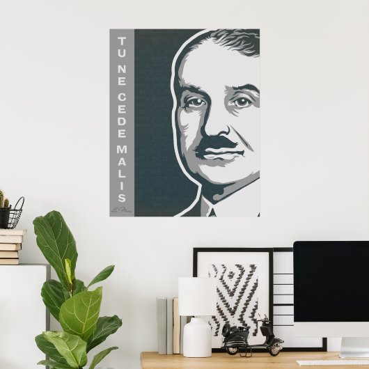 Ludwig von Mises Poster (Thuiskantoor)