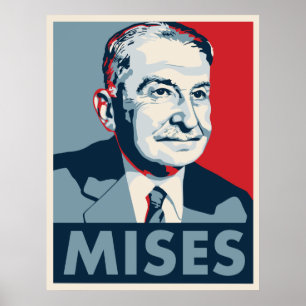Ludwig von Mises Poster