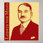 Ludwig von Mises Poster (Voorkant)
