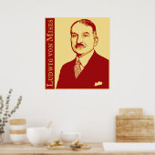 Ludwig von Mises Poster (Keuken)