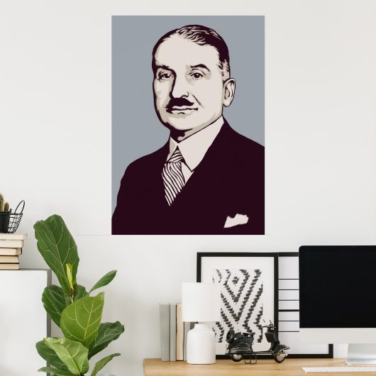 Ludwig von Mises Print (Thuiskantoor)