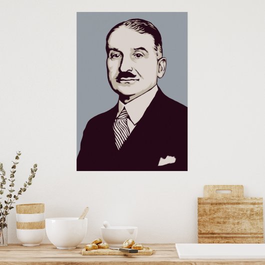 Ludwig von Mises Print (Keuken)