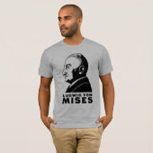 Ludwig von Mises Shirt (Voorkant volledig)