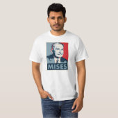 Ludwig von Mises T-shirt (Voorkant volledig)