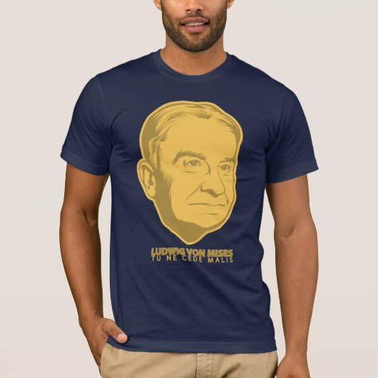 Ludwig von Mises T-Shirt (Voorkant)