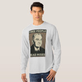 Ludwig von Mises T-Shirt (Voorkant volledig)
