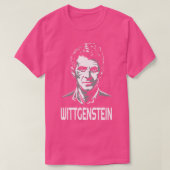 Ludwig Wittgenstein Oostenrijks filosoof T-shirt (Design voorkant)