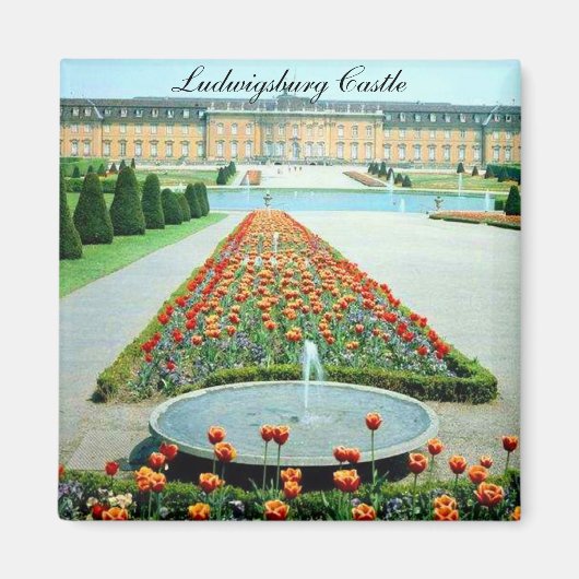 Ludwigsburg Castle Duitsland Magneet (Voorkant)
