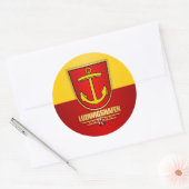 Ludwigshafen Ronde Sticker (Envelop)