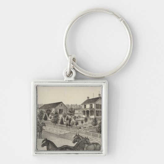 Luellen en Fox, Ingezetenschap van John Fox, Kansa Sleutelhanger (Voorkant)