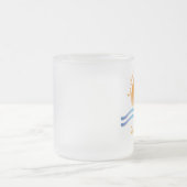 Luffers Sunset_Luff is in de lucht Rhode Island Matglas Koffiemok (Center)