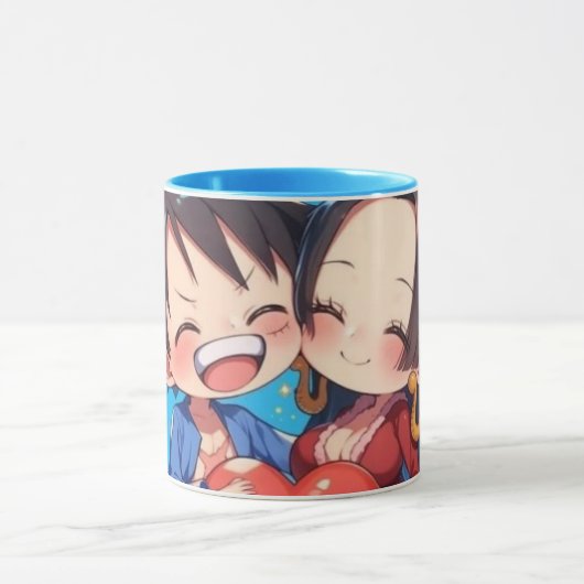 Luffy & Boa Hancock Anime Mok (Midden)