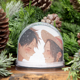 Luffy & Boa Hancock Anime Snow Globe Sneeuwbol