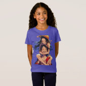 Luffy & Boa Hancock Meisjes T-Shirt (Voorkant volledig)