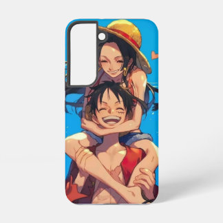 Luffy & Boa Hancock Valentijnsdag telefoonhoesje Samsung Galaxy Hoesje