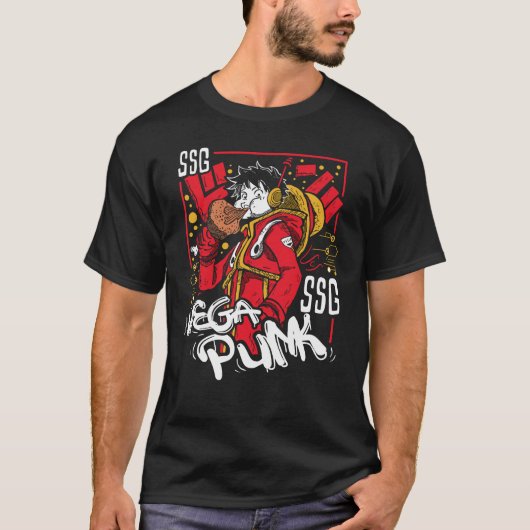 Luffy em Egghead T-shirt (Voorkant)