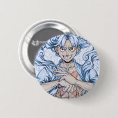 Luffy Gear 5 Ronde Button 5,7 Cm (Voorkant /achterkant)