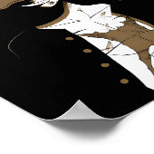 Luffy Shadow Poster | One Piece Minimalist Anime W (Hoek)