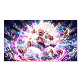 Luffy The Super One Foto Afdruk