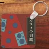 luffy wano kimino sleutelhanger (Achterkant)