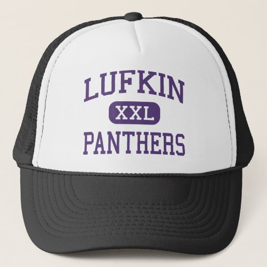 Lufkin - Panthers - High School - Lufkin Texas Trucker Pet (Voorkant)