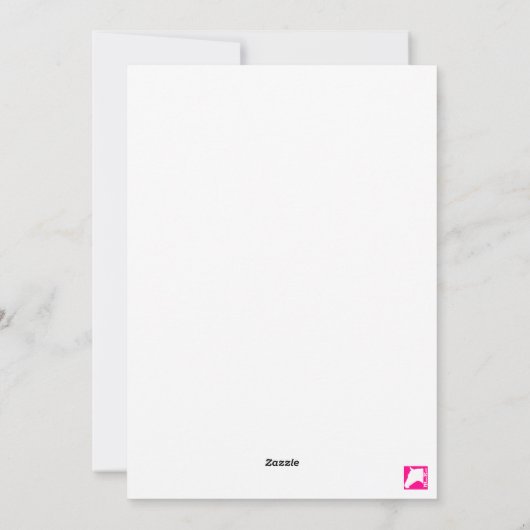 Luftballon Karten Feestdagenkaart (Achterkant)