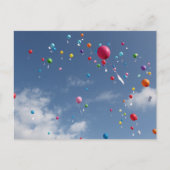Luftballons Briefkaart (Voorkant)