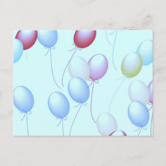 Luftballons Briefkaart