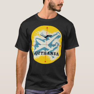 Lufthansa op alle punten t-shirt