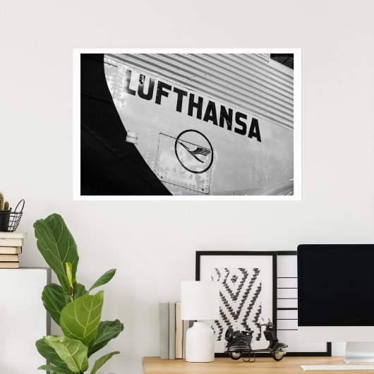 Lufthansa Poster (Thuiskantoor)