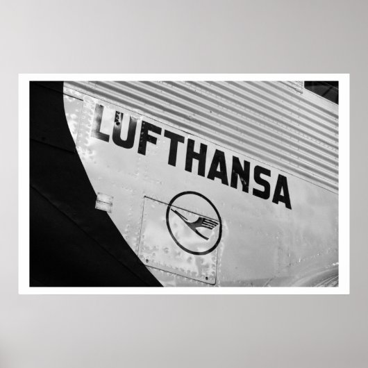 Lufthansa Poster (Voorkant)