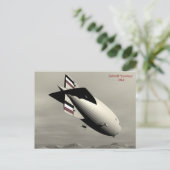 Luftschiff "Hamburg" Briefkaart (Staand voorkant)