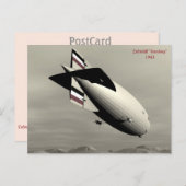 Luftschiff "Hamburg" Briefkaart (Voorkant / Achterkant)