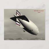 Luftschiff "Hamburg" Briefkaart (Voorkant)