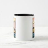 Luftschiff Zeppelin Luchthaven over het Poster van Mok (Midden)