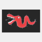 Luftwaffe embleem logo WW2 Rechthoekige Sticker (Voorkant)