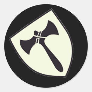 Luftwaffe embleem logo WW2 Ronde Sticker