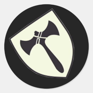 Luftwaffe embleem logo WW2 Ronde Sticker