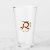 Luftwaffe embleem van de Duitse WW2-luchtmacht Glas (Voorkant)