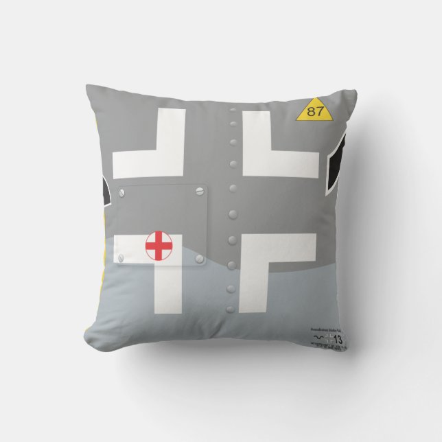 LUFTWAFFE FIGHTER WWII KUSSEN (Voorkant)