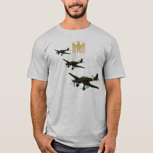 Luftwaffe insignia over Stuka T-shirt