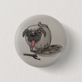 Lug het kinderbadge ronde button 3,2 cm (Voorkant)