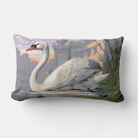 Lugano Swan Kussen (Voorkant)