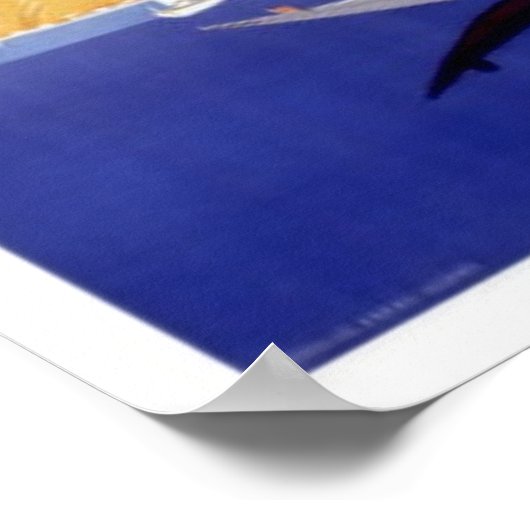  Lugano, Zwitserland Poster (Hoek)